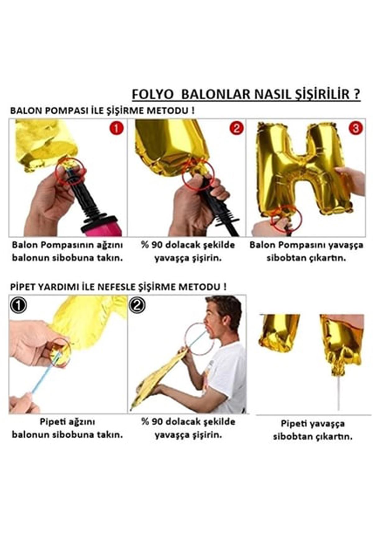 Büyük Krem Fiyonk Folyo Balon 98x75cm