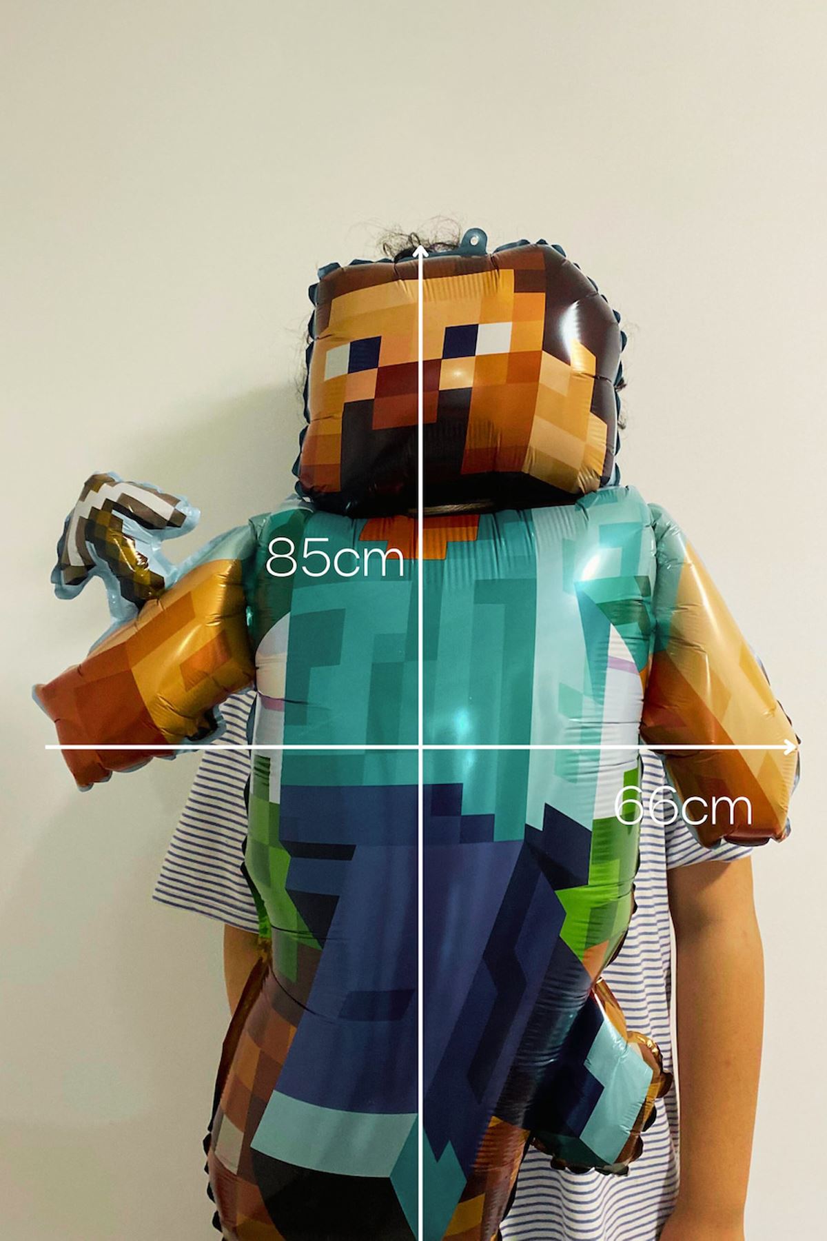 Büyük Steve Folyo Balon Minecraft Balon Büyük Steve