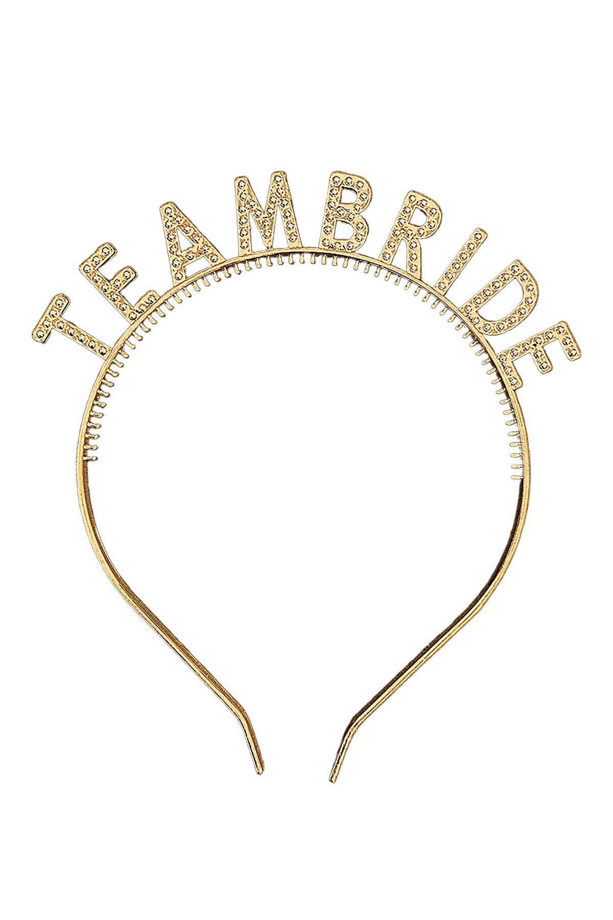 Gold Team Bride Taç - Altın Nedime Tacı