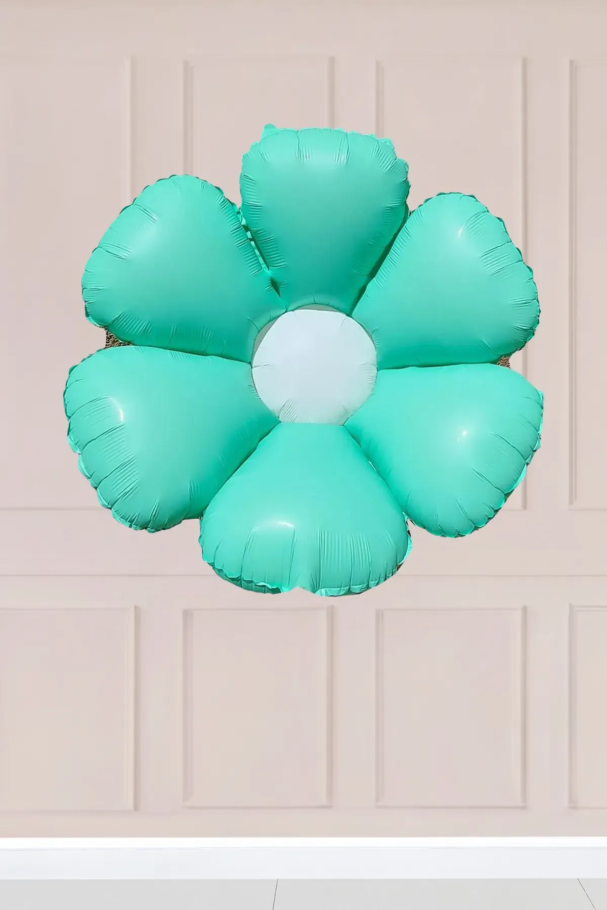 4lü Makaron Renkler Papatya Folyo Balon Seti 4 Adet Papatya Folyo Balon