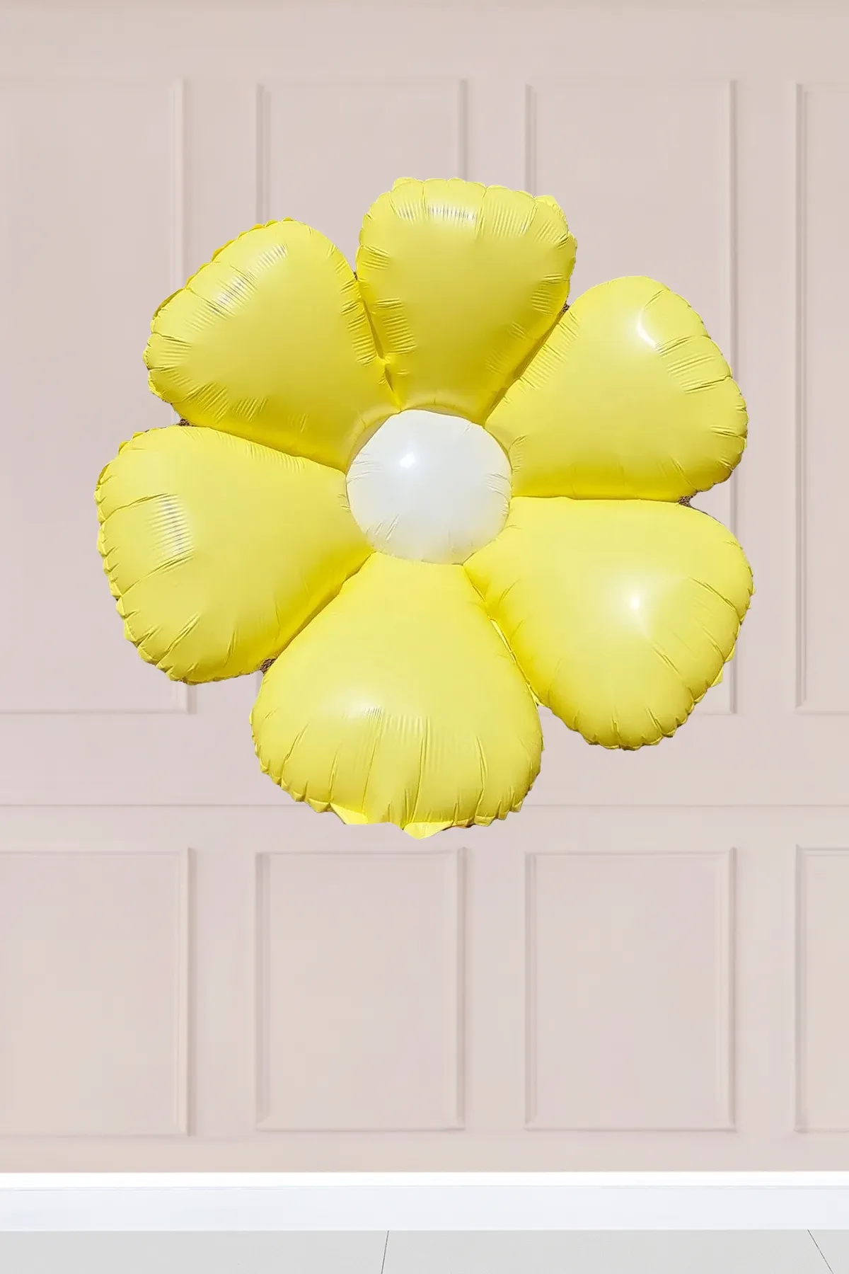 4lü Makaron Renkler Papatya Folyo Balon Seti 4 Adet Papatya Folyo Balon