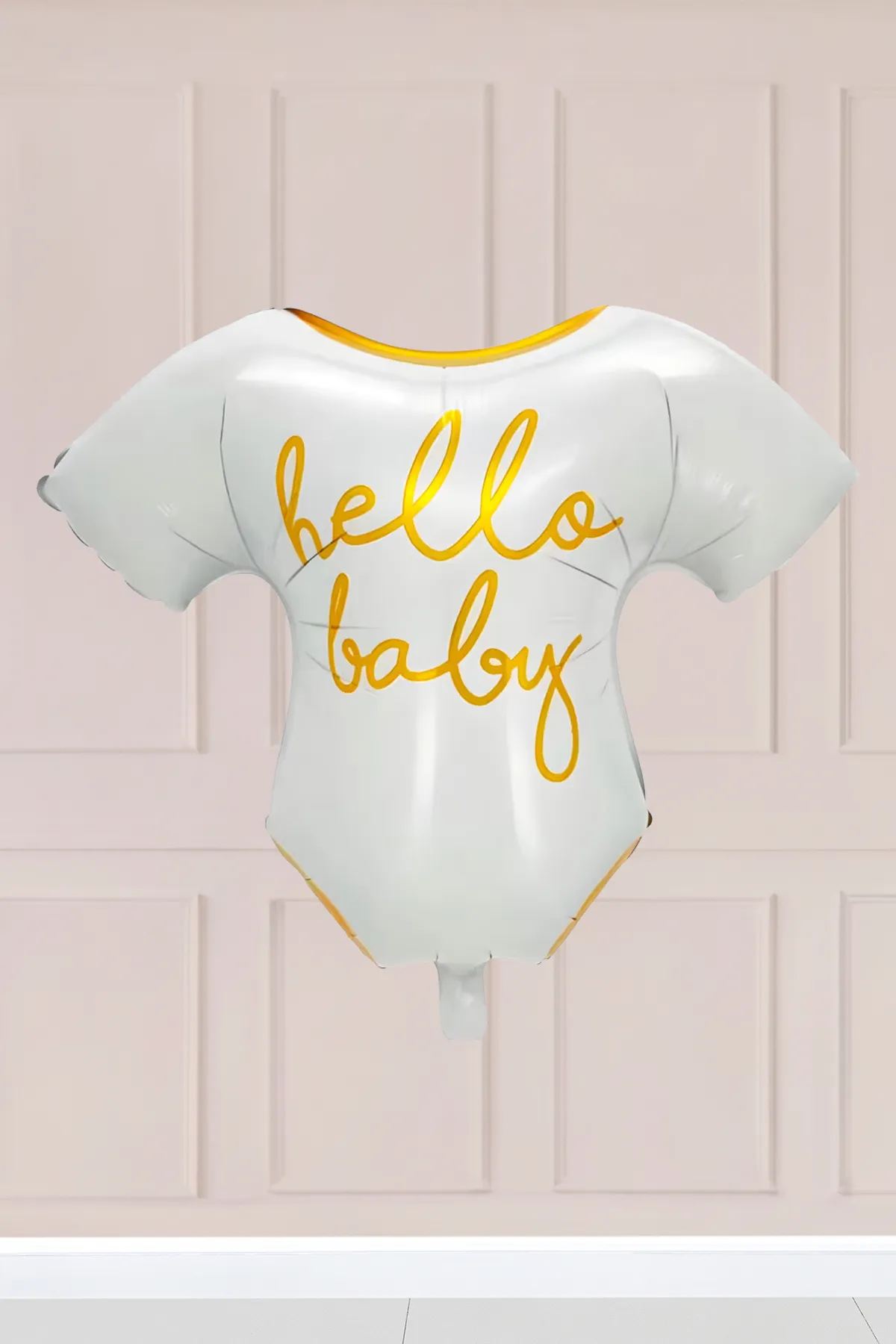 Hello Baby Yazılı Elbise Folyo Balon Baby Shower Balonu 5490
