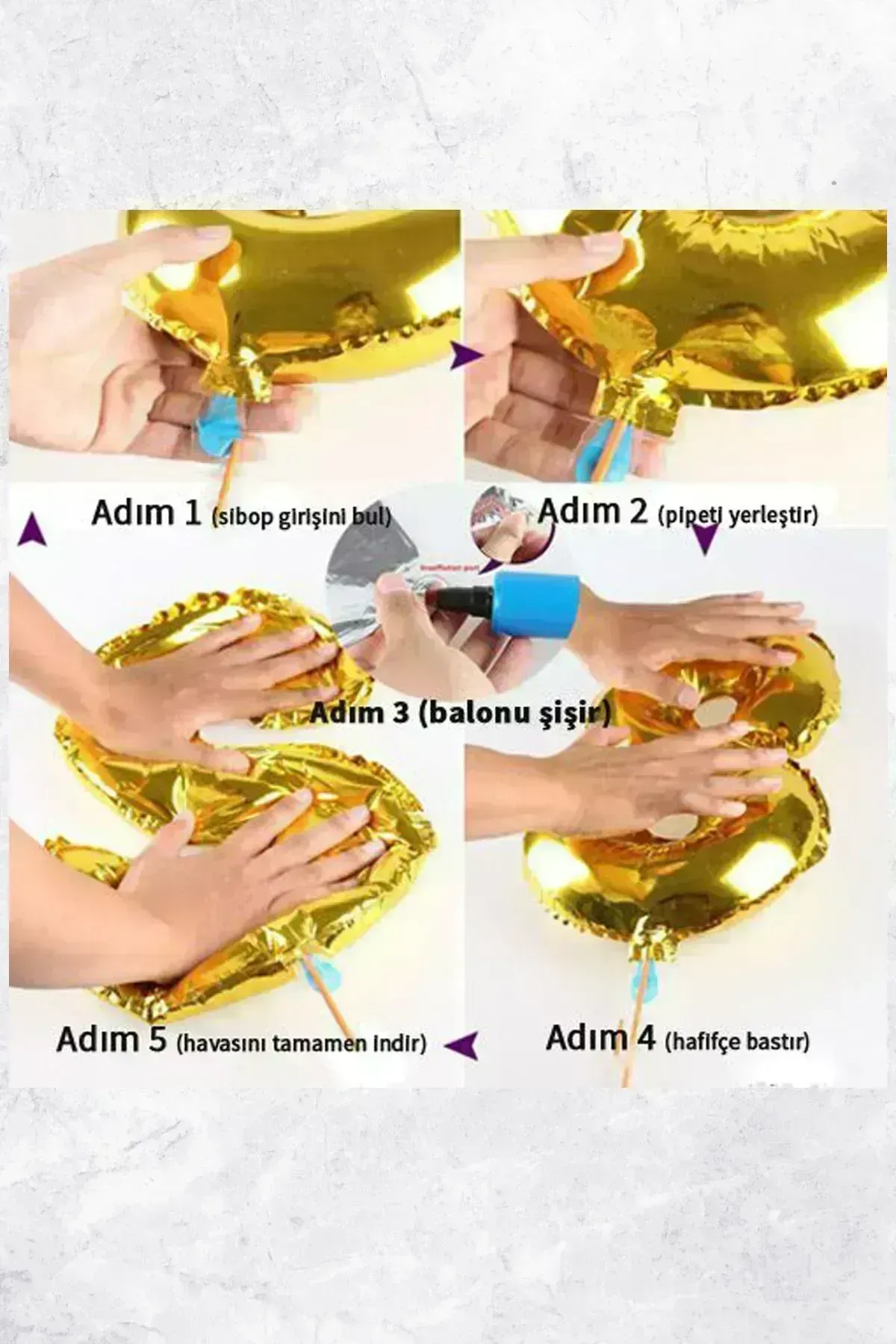 Çekiç ve Matkap 2 Li Folyo Balon 9481