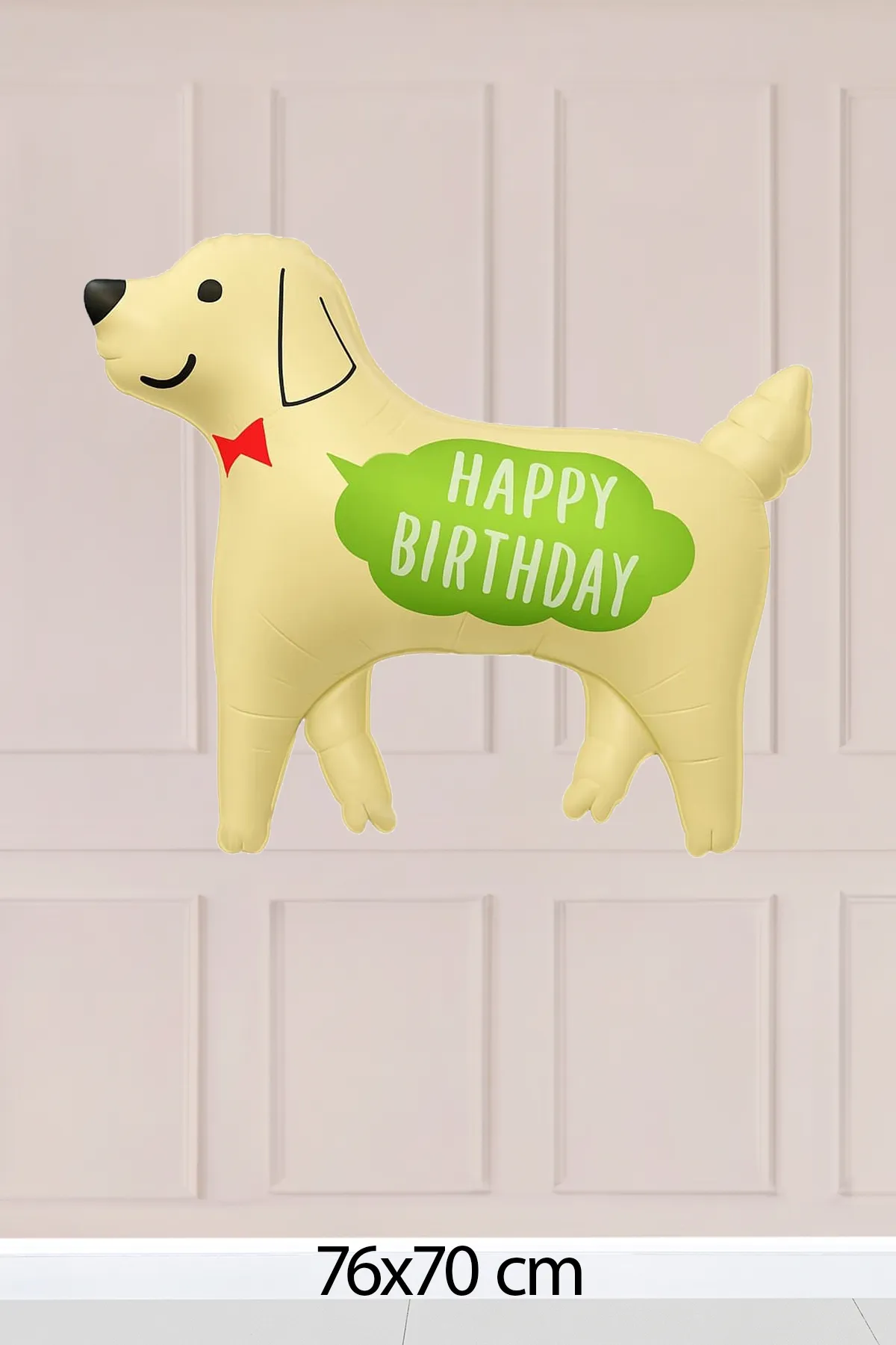 Köpek Folyo Balon Happy Birthday Yazılı 7371
