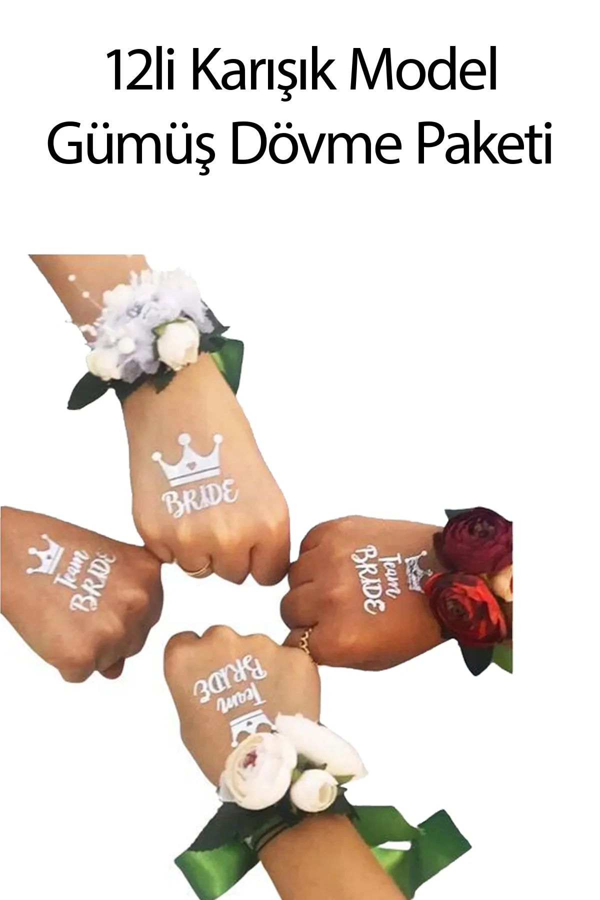 Gümüş Renk Bride To Be Parti Seti Gümüş Tema Bride Partisi Malzemeleri