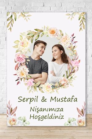 Fotoğraflı Karşılama Panosu Model 99