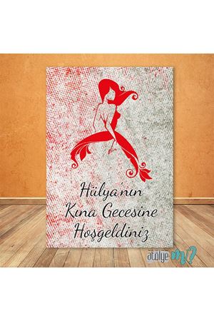 Kına Gecesi Karşılama Panosu knkp005