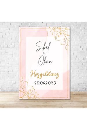 Kişiye Özel İsimli Karşılama Panosu