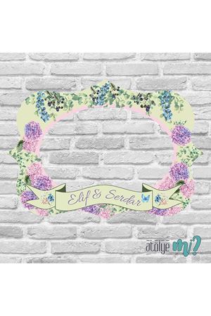 Düğün Nişan Hatıra Fotoğraf Çerçevesi - hc007