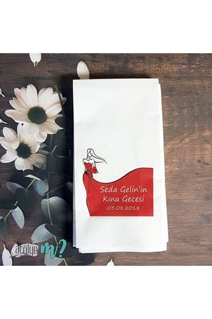 Baskılı Kına Gecesi Peçetesi knbp002