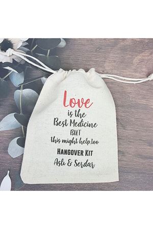 Hangover Kit Kesesi Love is the Best Medicine