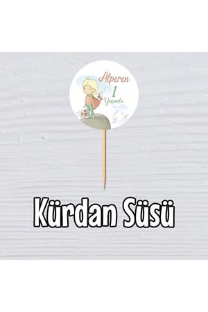 İsme Özel Kürdan Süsü Küçük Prens Temalı