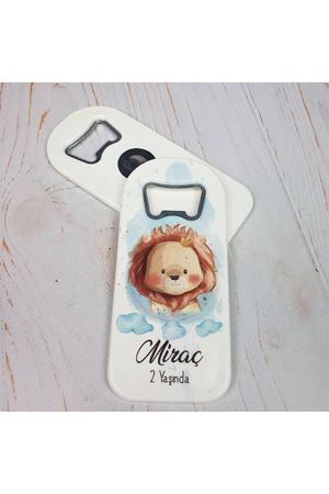 Dik Açacak Magnet Hediyelik - Aslan Konsept