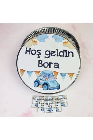 Metal Kutulu Madlen Bebek Çikolatası - Oyuncak Araba Konsept