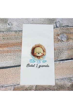 Aslan Konsept İsme Özel Baskılı Peçete