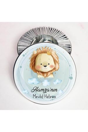 Metal Kutulu Madlen Bebek Çikolatası - Aslan Konsept
