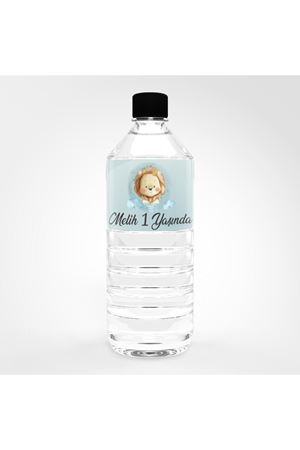 Su Şişesi Etiketi - Aslan Konsept