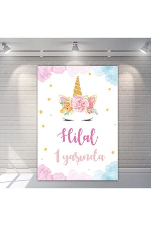Unicorn Doğum Günü Panosu