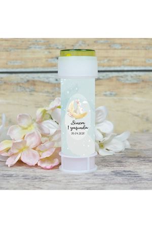 Köpük Baloncuk Oyuncak İsme Özel - Anne Kız Tavşan Konsept