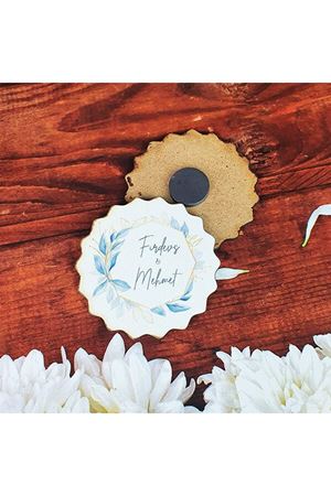 Ahşap Magnet Özel Şekil Kesim Kişiye Özel Üretim