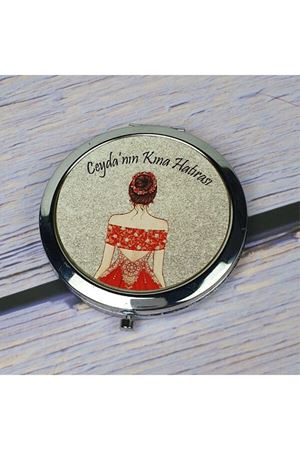 Kına Gecesi Hediyesi Cep Aynası Kına Kızı