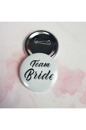 Team Bride Yazılı Nedime Rozeti - Bekarlığa Veda Partisi Rozeti