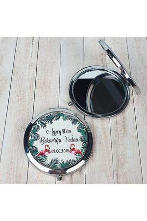 Flamingo Konsept Cep Aynası Hediyelik