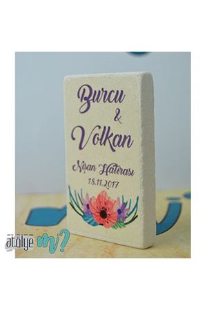 Kişiye Özel Taş Magnet - dnts005