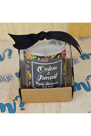 Kutulu Mum Hediyelik - dnmm002