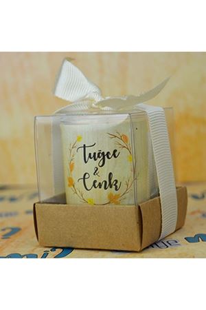 Kutulu Mum Hediyelik - dnmm003