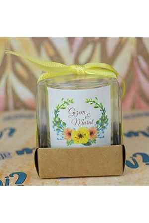 Kutulu Mum Hediyelik - dnmm004