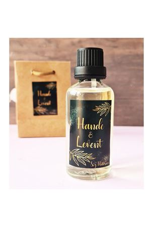 Siyah Gold Çiçekli Nikah Şekeri Kolonya