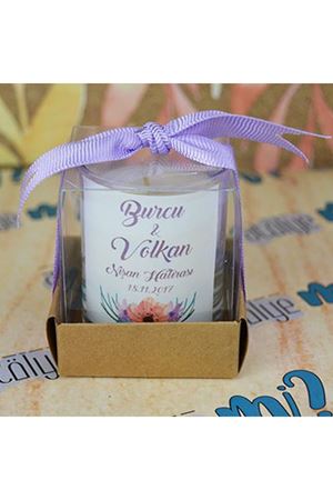 Kutulu Mum Hediyelik - dnmm005
