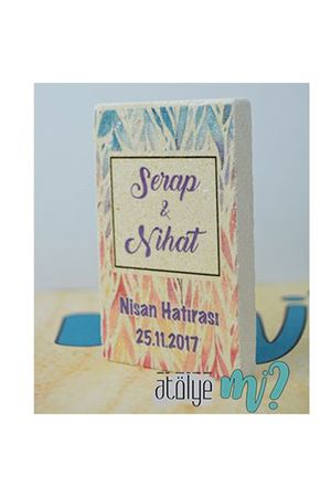 Kişiye Özel Taş Magnet - dnts002