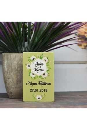 Kişiye Özel 5x8cm Taş Magnet - dnts015