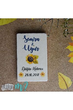 Kişiye Özel Taş Magnet - dnts003