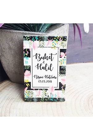 Kişiye Özel 5x8cm Taş Magnet - dnts035