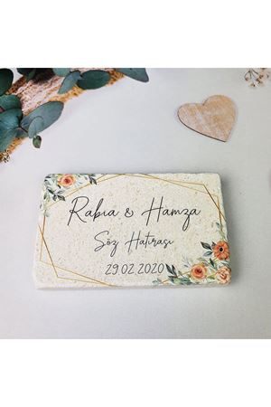 Söz Hatırası Taş Magnet - dnts064