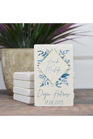 Düğün Hatırası Taş Magnet - dnts057