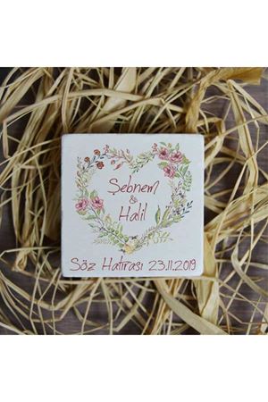 Söz Hatırası 5x5cm Taş Magnet - dnts061