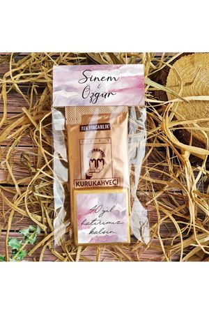 Türk Kahveli Çikolatalı Poşetli Hediyelik dnmk009