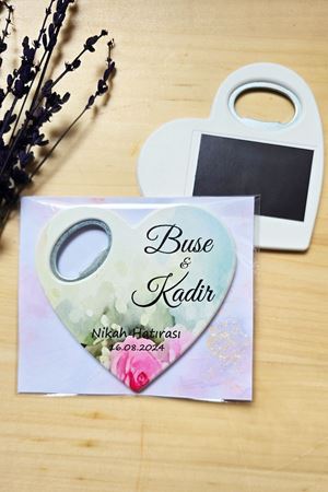 Kalp Açacak Magnet Nikah Şekeri