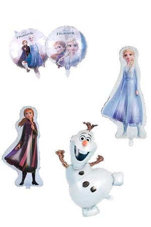 Karlar Ülkesi Frozen Elsa Folyo Balon Seti 5li