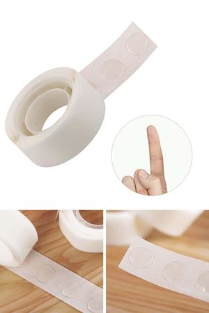 Çift Taraflı Yapışkan Balon Yapıştırma Bandı Balon Bandı 100lü