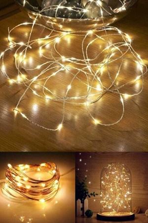 Peri Led Işık 3 Metre Gün Işığı Pilli 3 Kademeli