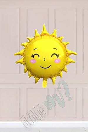 Gülümseyen Güneş Folyo Balon
