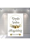 Ayçiçeği Konsept Karşılama Panosu
