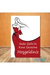 Kına Gecesi Karşılama Panosu knkp002