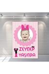 Minie Mouse Konsept Fotoğraflı Pano