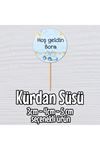 İsme Özel Kürdan Süsü - Oyuncak Araba Konsept